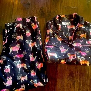 Woman’s pajama set.